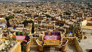 जैसलमेर नगर का एक दृश्य