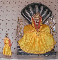 हरदोई में में स्थापित नरसिंह भगवान की मूर्ति