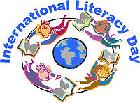 अन्तर्राष्ट्रीय साक्षरता दिवस का प्रतीक चिह्न