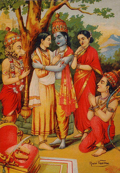 चित्र:Bharat-Milap-By-Raja-Ravi-Verma.jpg