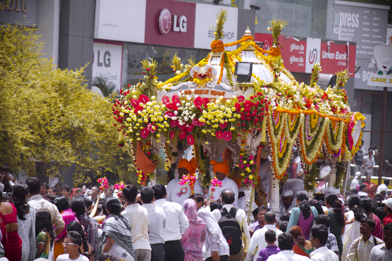 चित्र:Sant-Dynaneshwar-palkhi-Pandharpur.png