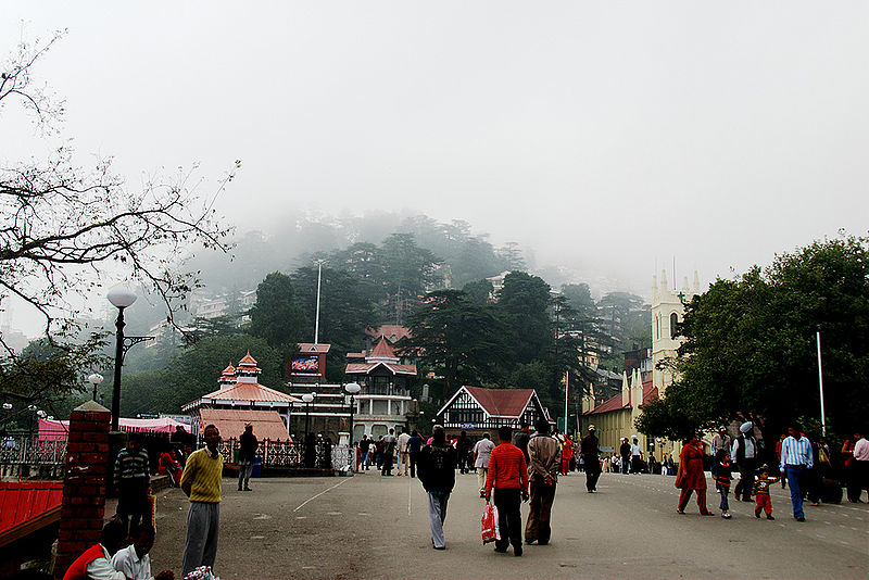 चित्र:Mall-Road-Shimla-2.jpg