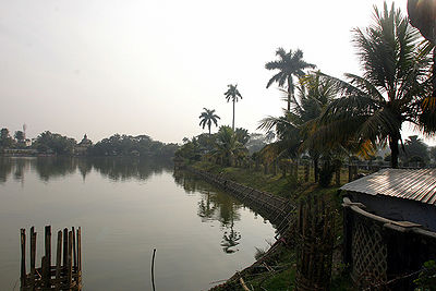 अगरतला का एक दृश्य, त्रिपुरा
