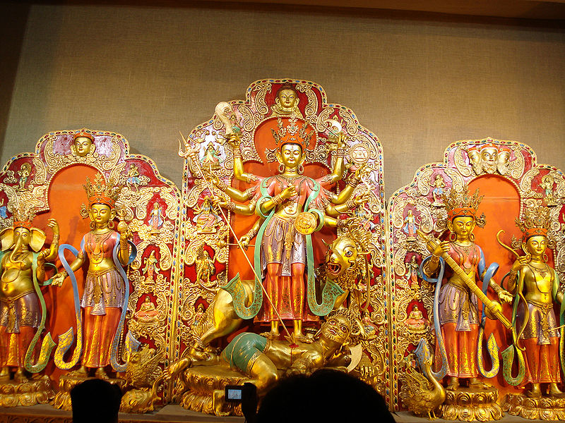 चित्र:Goddess-Durga-Kolkata.jpg