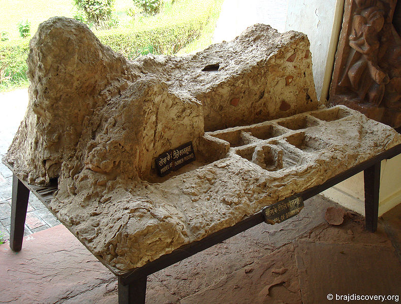 चित्र:Model-of-Sonkh-Mound-Mathura-Museum-83.jpg