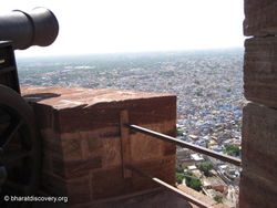 मेहरानगढ़ दुर्ग से जोधपुर का विहंगम दृश्य