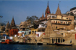 मणिकार्णिका और सिंधिंया घाट, वाराणसी