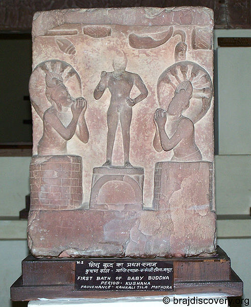 चित्र:First-Bath-Of-Baby-Buddha-Mathura-Museum-4.jpg