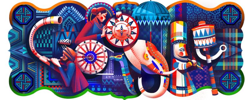 चित्र:Google-Doodle-on-69th-Republic-Day-2018.jpg