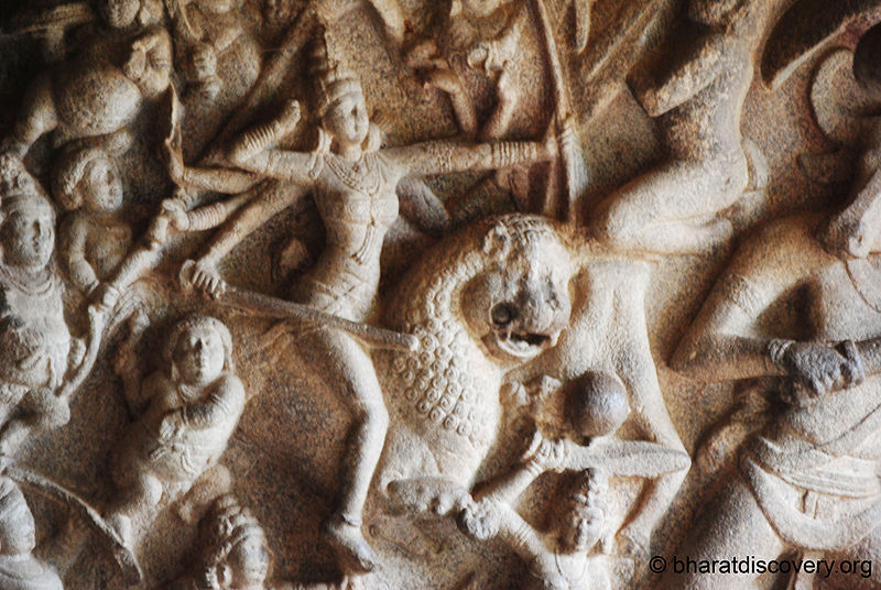 चित्र:Mahisha-Mardini-Mantapa-Mahabalipuram-4.jpg