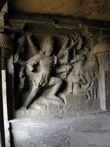 चित्र:Sculpture-Ellora-Caves.jpg