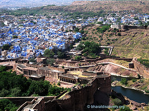 जोधपुर का एक दृश्य