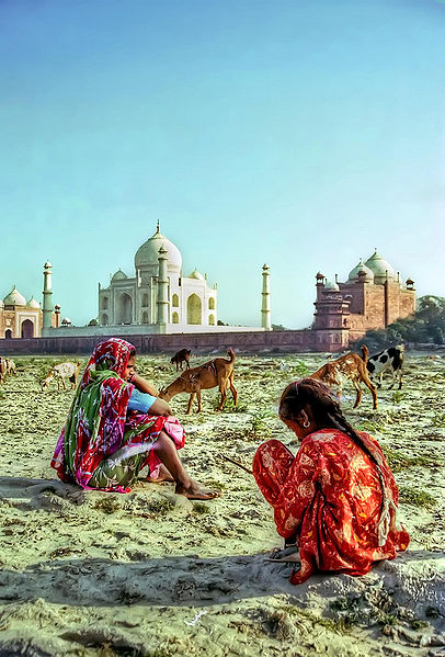 चित्र:Tajmahal-agra.jpg
