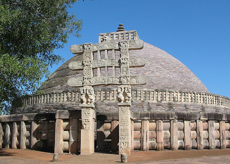 चित्र:Sanchi-Stupa.jpg
