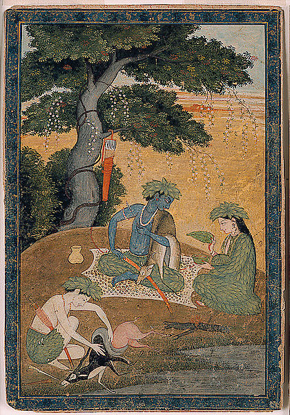 चित्र:Rama-Sita-Lakshmana-In-The-Forest.jpg
