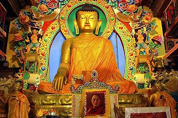 बुद्ध की प्रतिमा, तवांग गोम्पा