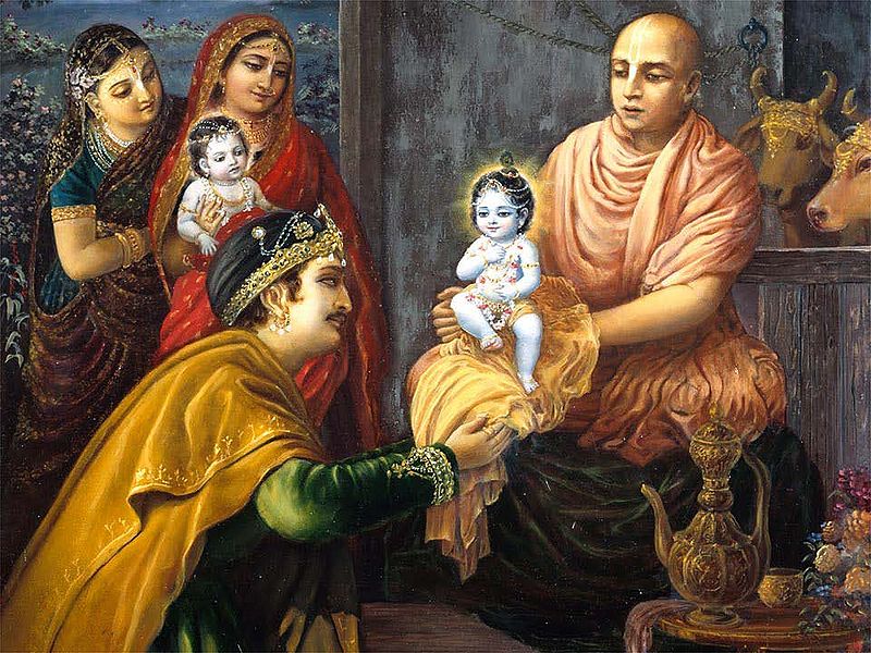 चित्र:Krishna-Balram-Naamkaran.jpg