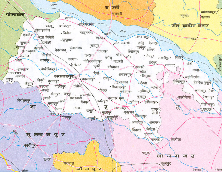 चित्र:Amedkar-Nagar-Map.jpg