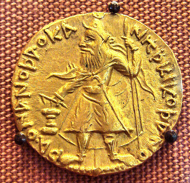 चित्र:Kanishka-Coin.jpg