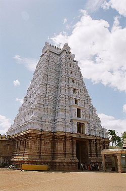 श्रीरंगम का प्रसिद्ध श्रीरंगम मंदिर
