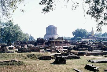 धमेख स्तूप, जैन मंदिर, सारनाथ